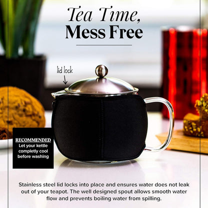 Teapot with Infuser for Loose Tea