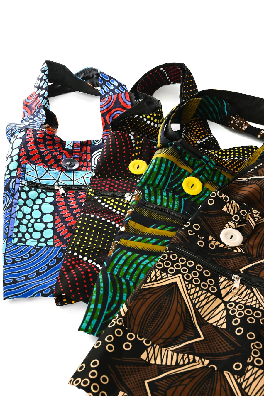 Assorted Colorful Cotton Tote Bag 2