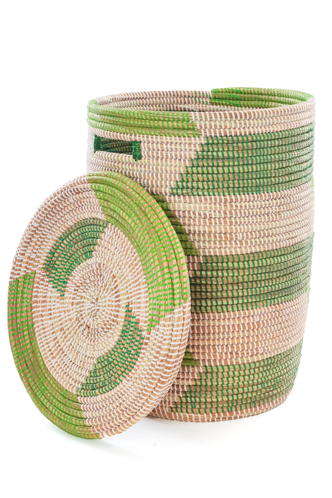 Leafy Green Mixed Basket Set of Three