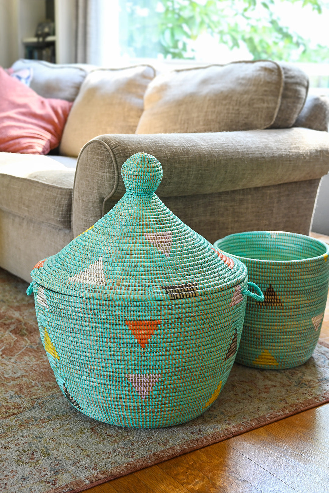 Aqua Teranga Triangles Basket