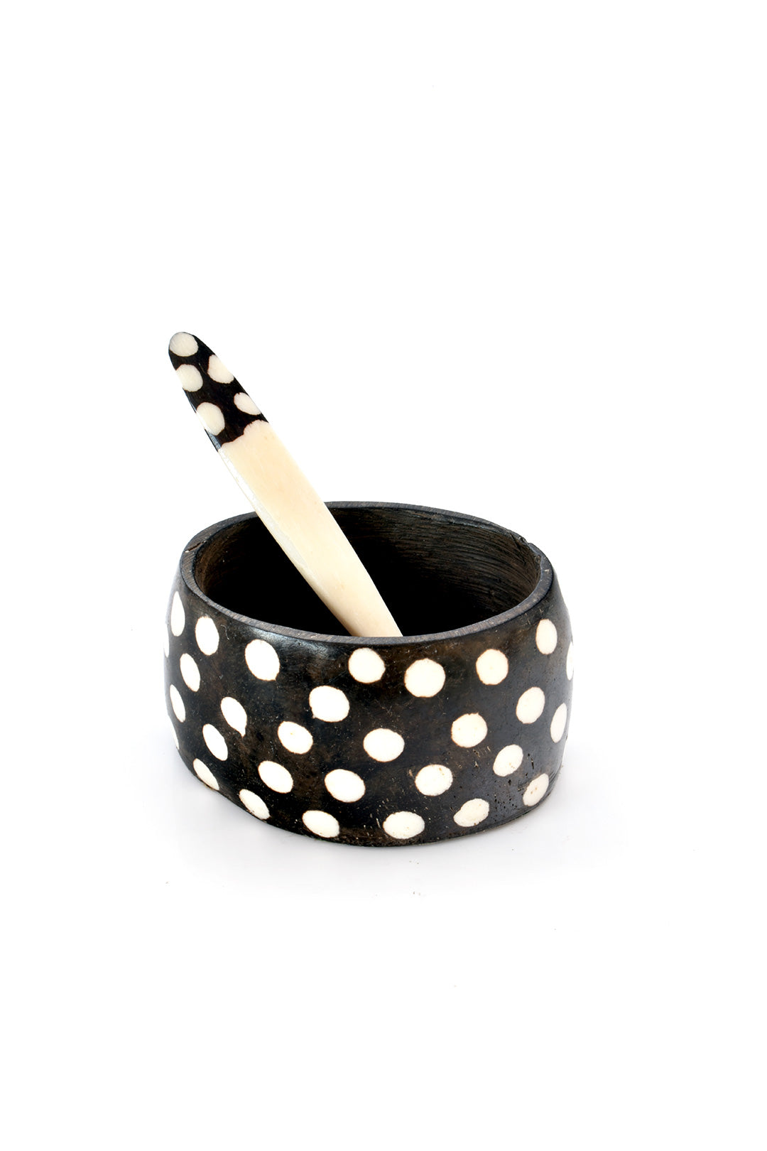 Batik Cow Bone Salt Well