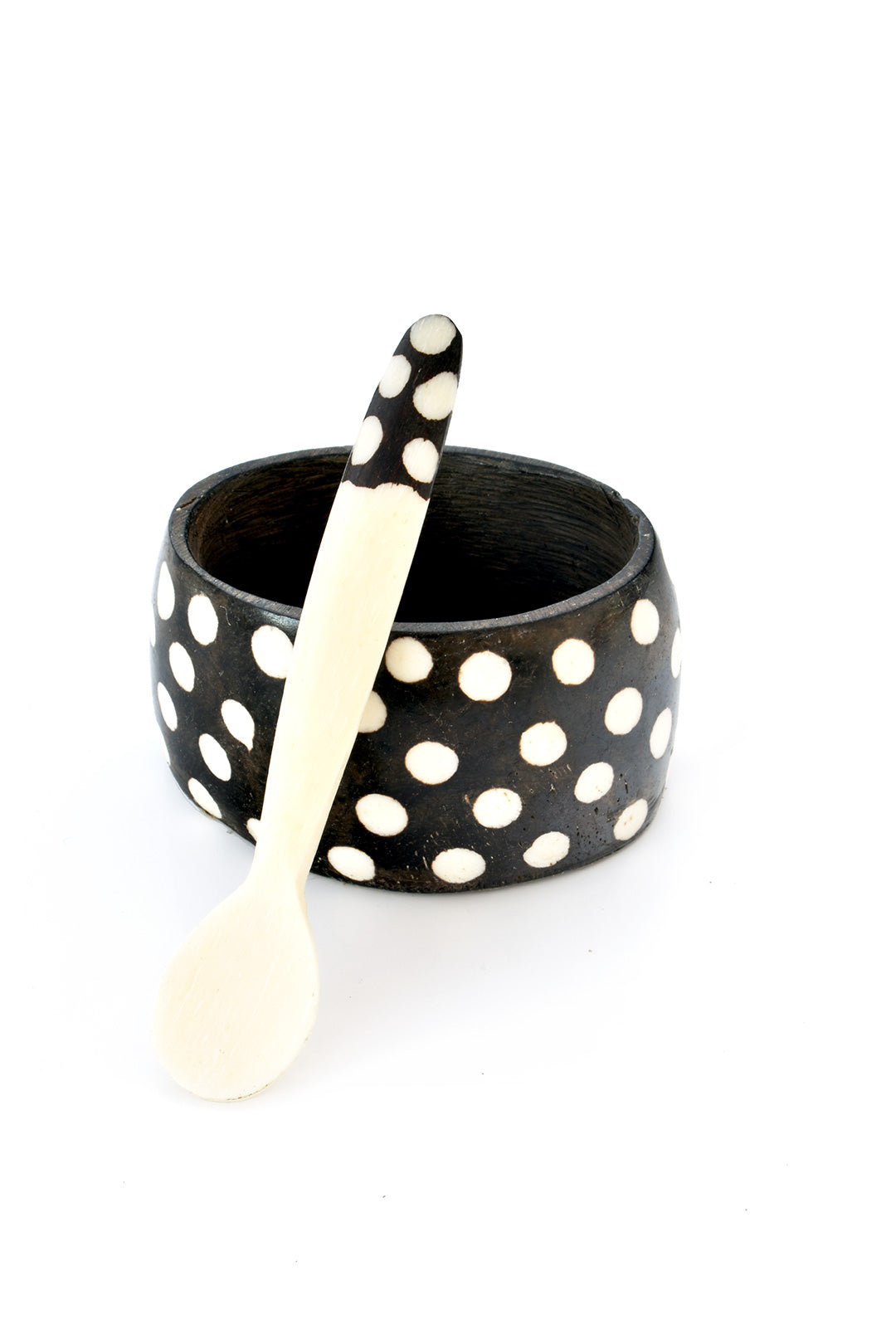 Batik Cow Bone Salt Well
