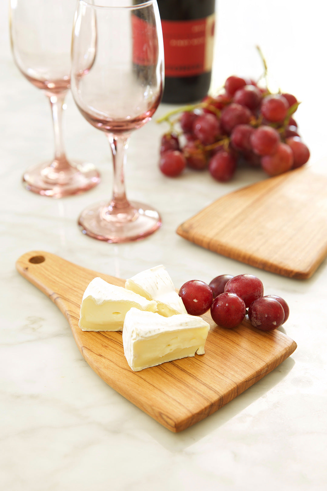Kenyan Wild Olive Wood Squared Fromage Tray Default Title