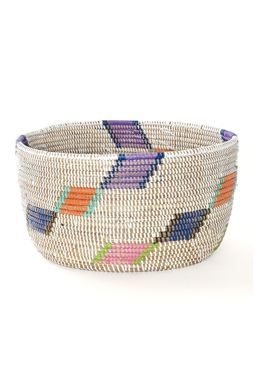 Set of Two Diagonal Diamond Nesting Storage Baskets