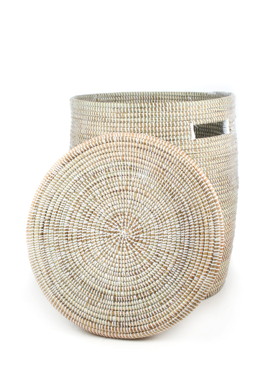 Solid White Peace Corps Hamper
