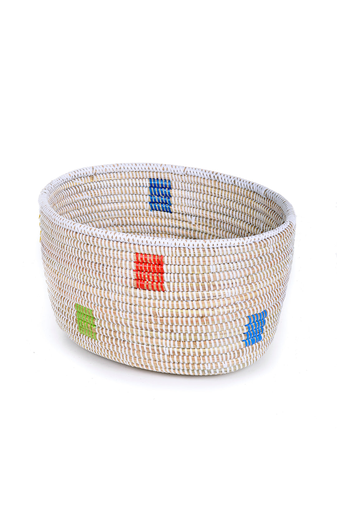 Set of Three Prismatic Pixels Sewing Baskets Default Title