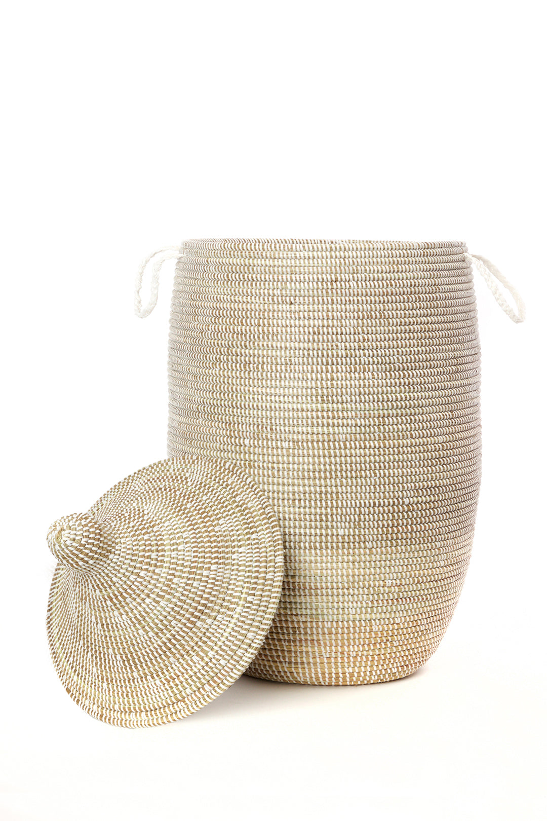 Slender Laurel Hamper Basket from Senegal