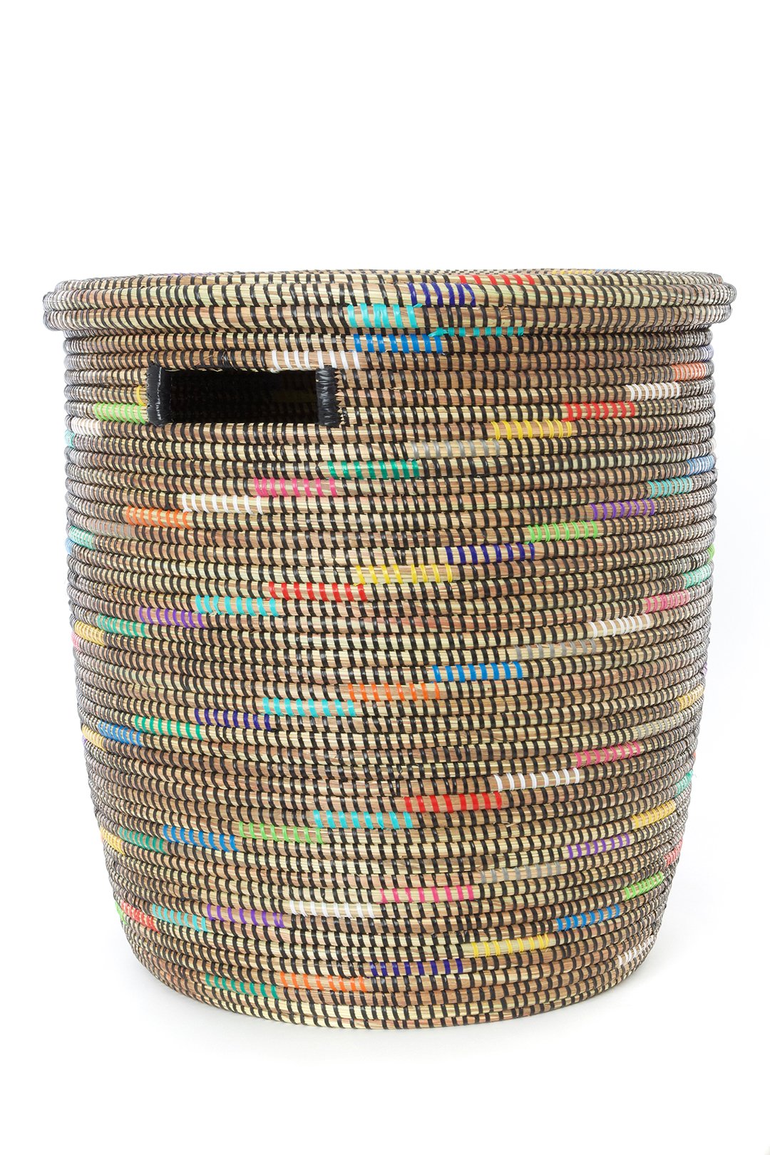 Sable Swirl Flat Lid Storage Basket