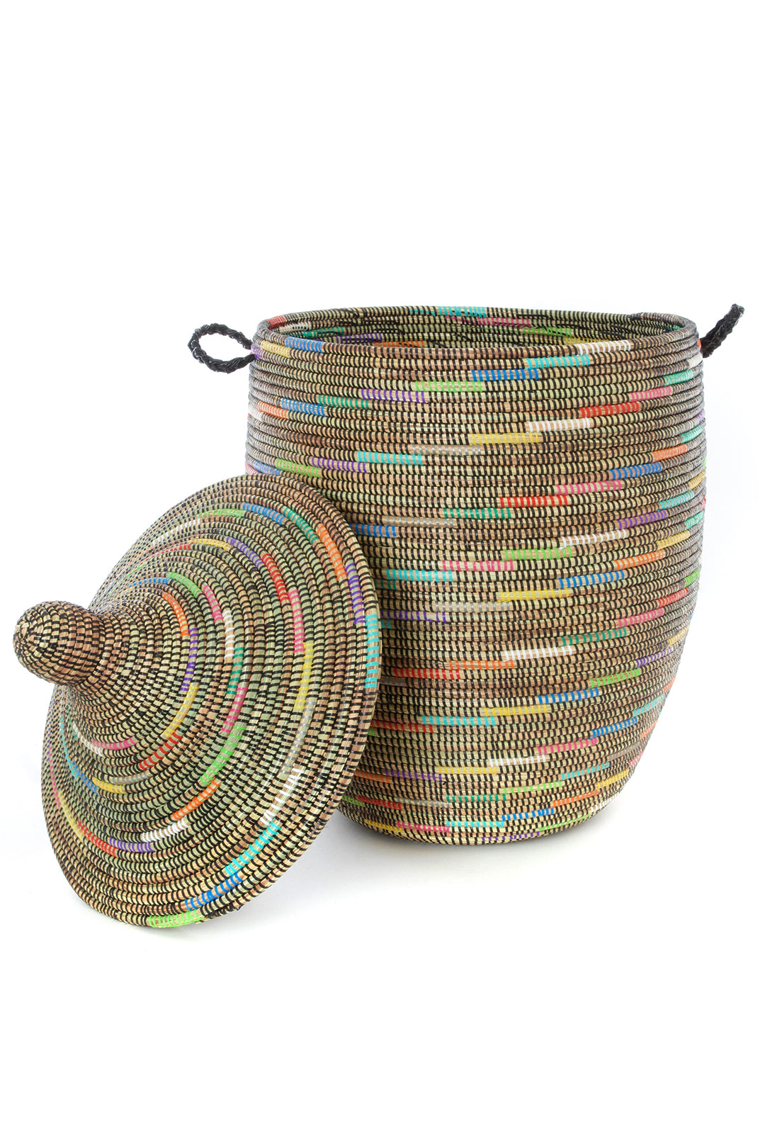 Sable Swirl Large Laundry Hamper Basket
