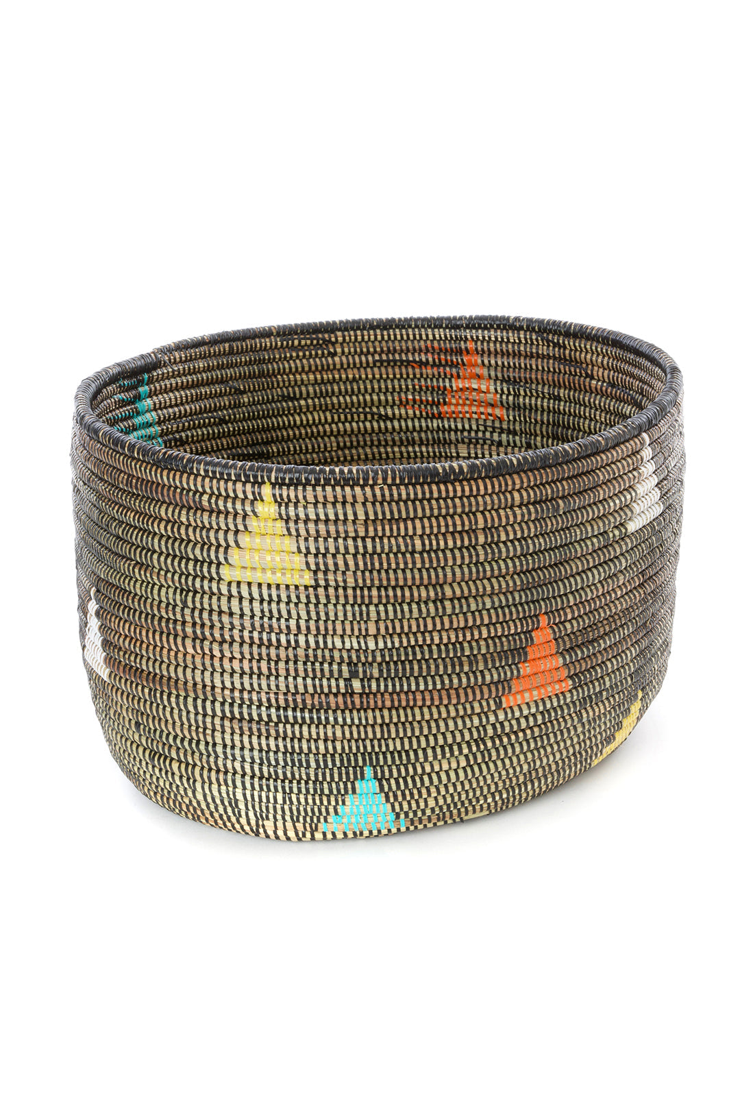 Teranga Triangles Knitting Basket from Senegal