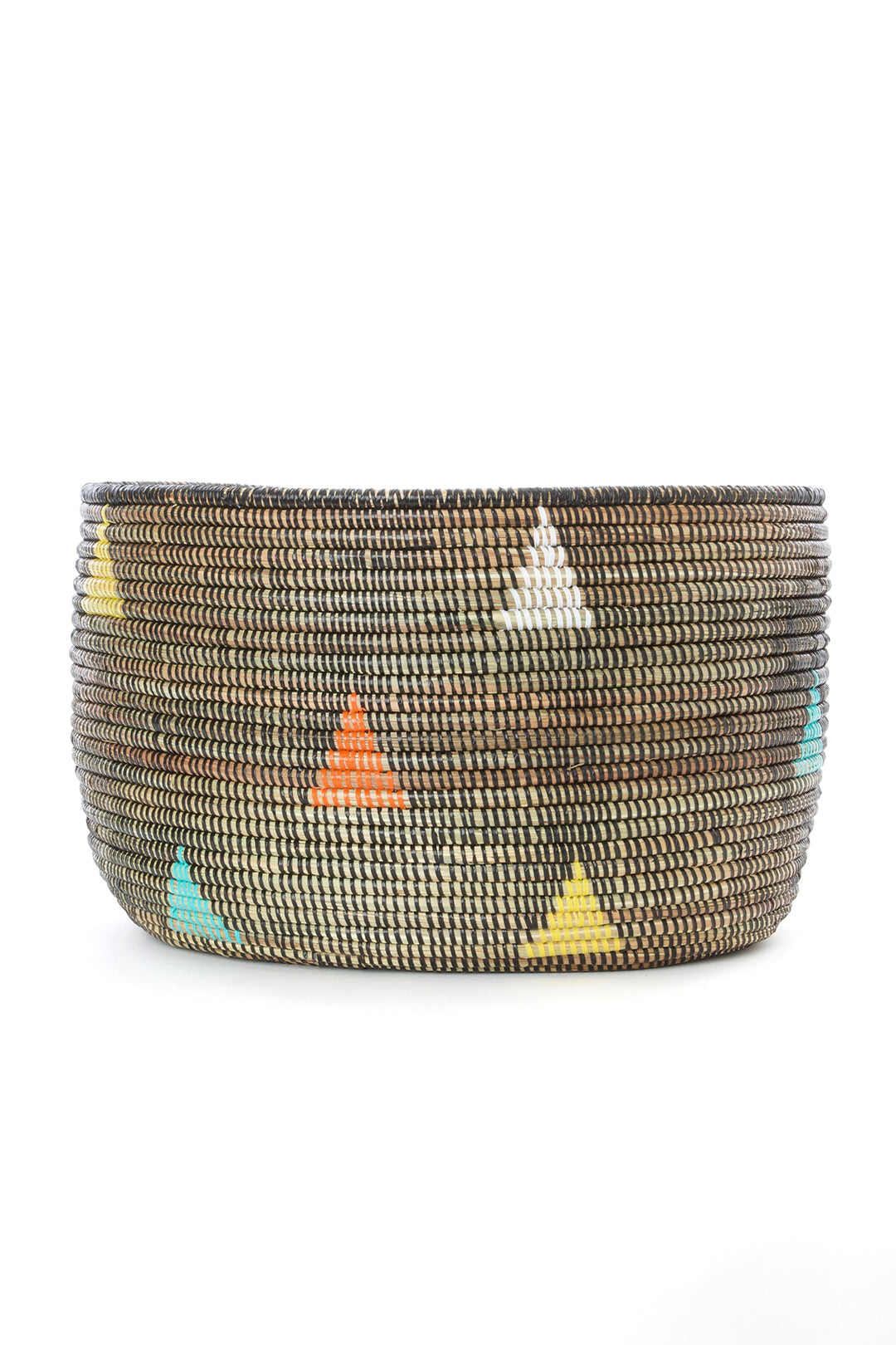 Teranga Triangles Knitting Basket from Senegal