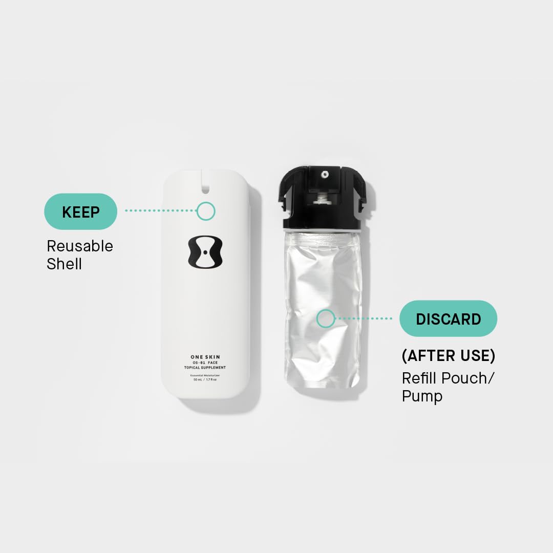 OneSkin FACE OS-01 Peptide Topical Supplement | Skin Longevity Age Reversal Moisturizer | Safe for Sensitive Skin, Fragrance-Free