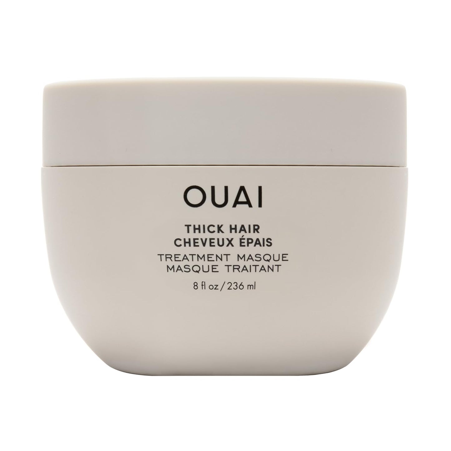OUAI Fine to Medium Hair Treatment Masque - Hydrating Hair Mask to Help Repair Strands & Increase Shine - With Shea Butter, Keratin and Panthenol - Paraben, Phthalate & Sulfate Free (8 Fl Oz)