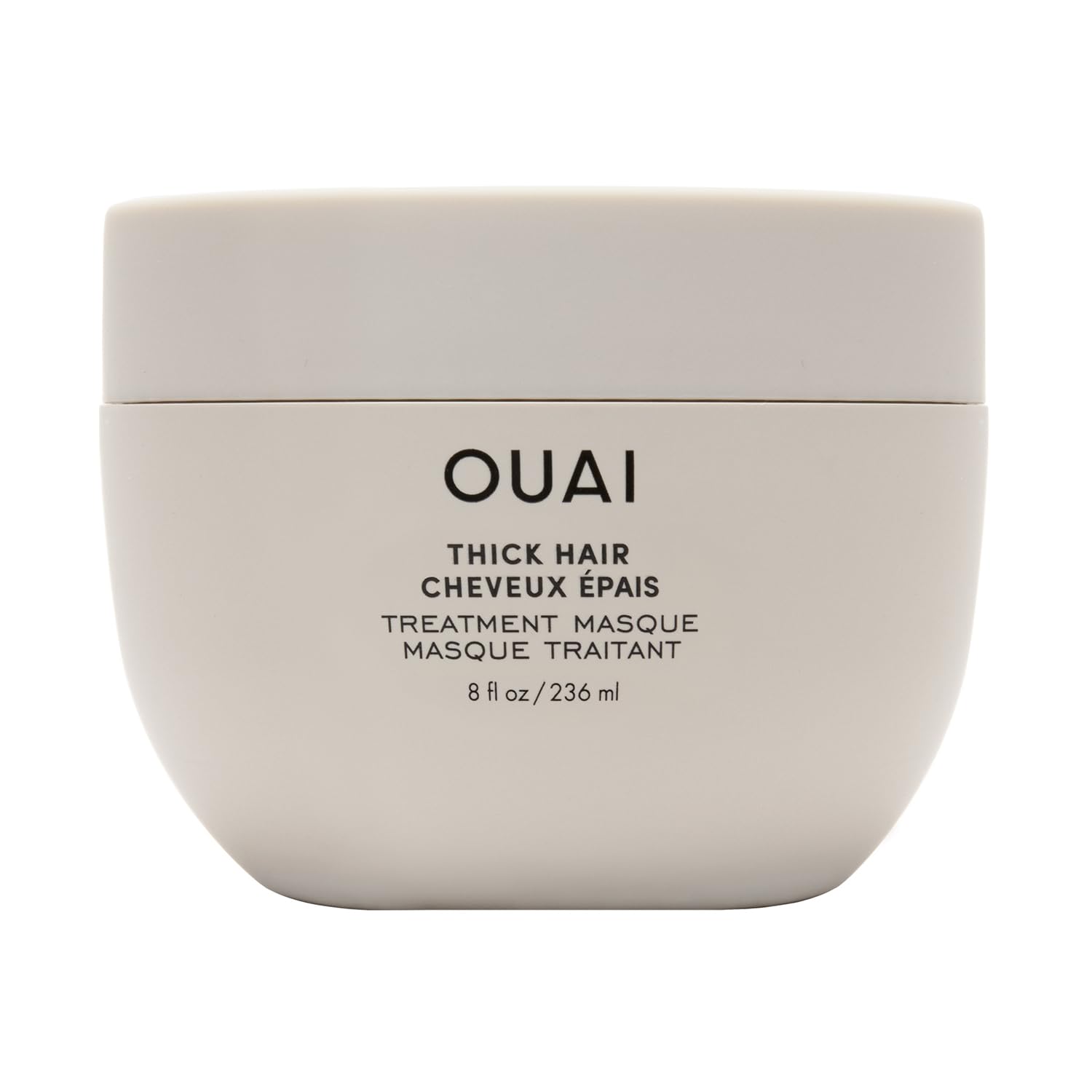 OUAI Fine to Medium Hair Treatment Masque - Hydrating Hair Mask to Help Repair Strands & Increase Shine - With Shea Butter, Keratin and Panthenol - Paraben, Phthalate & Sulfate Free (8 Fl Oz)