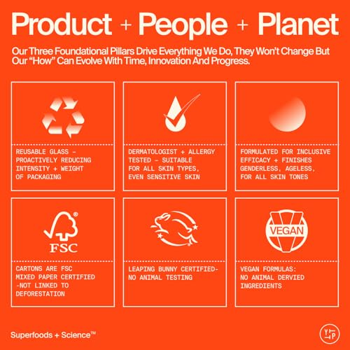 Youth To The People Superfood Facial Cleanser - Kale + Green Tea Daily Face Wash, Gentle Makeup Remover, with Soothing Antioxidants for Glowing Skin, pH Balance, Clean Pores, Sulfate-free, Refillable