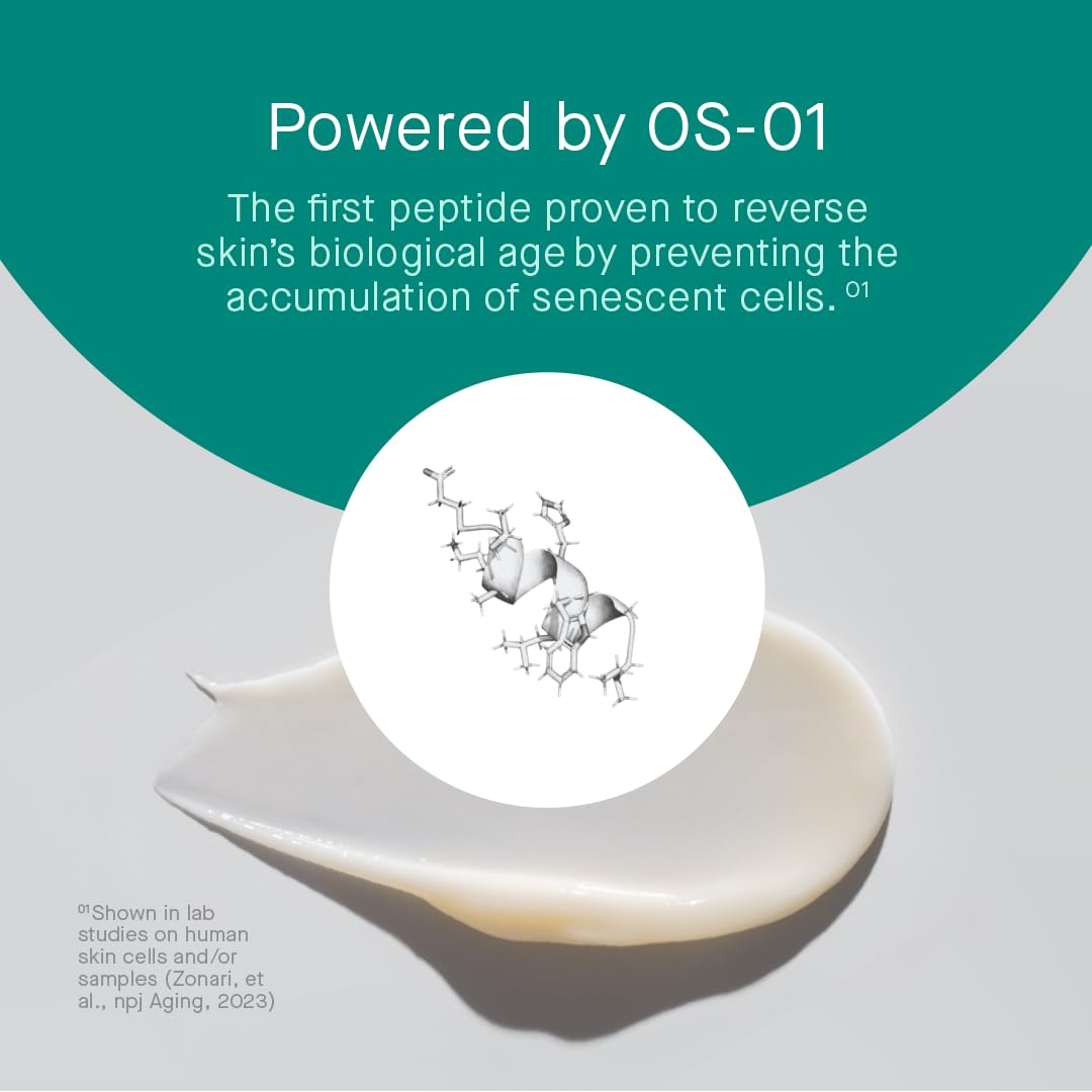 OneSkin BODY OS-01 Peptide Topical Supplement & Skin Longevity Age Reversal Moisturizer | Safe for Sensitive Skin, Fragrance-Free