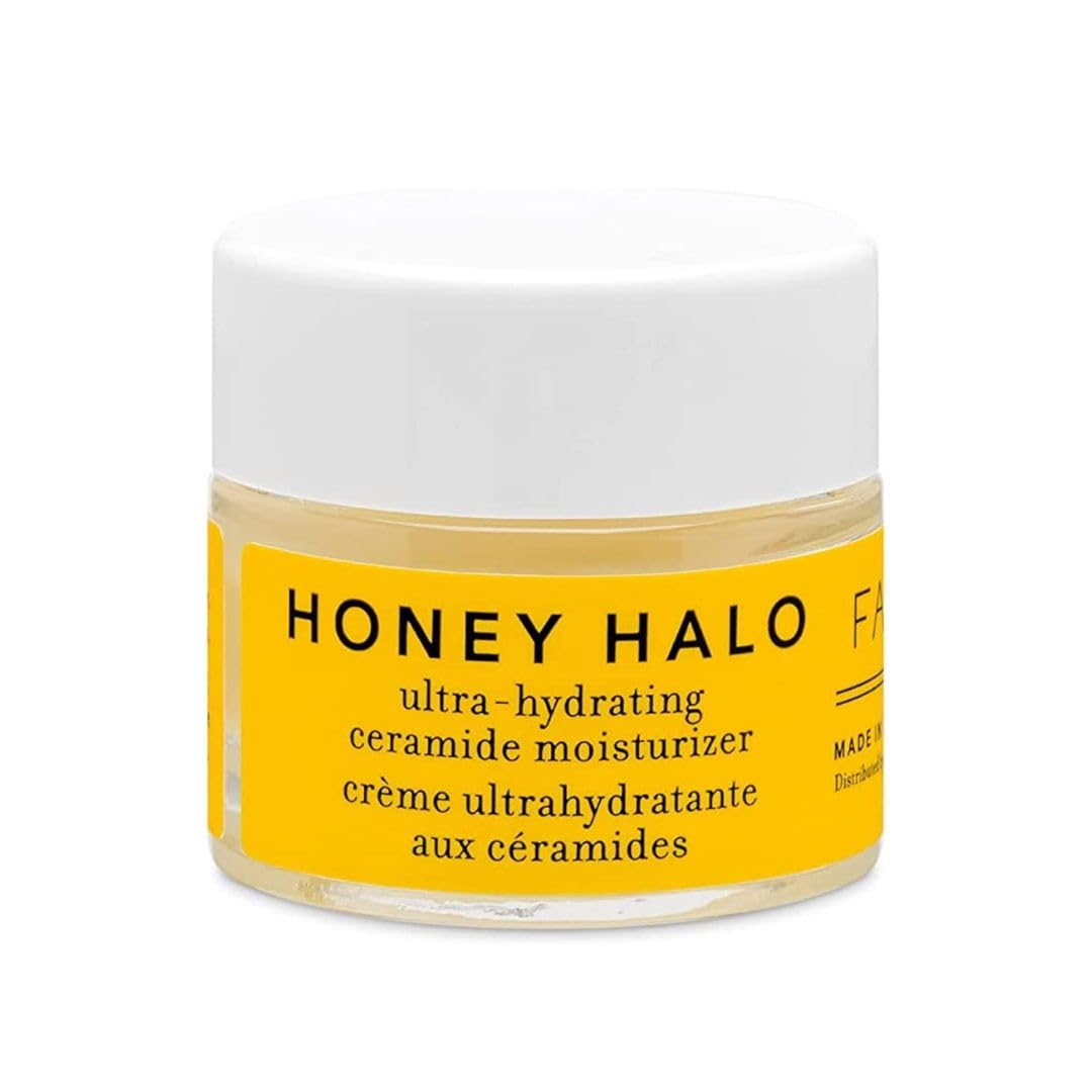 Farmacy Honey Cloud Lightweight Face Moisturizer - Hydrating Face Lotion Infused with Hyaluronic Acid, Peptides & Chamomile - Daily Facial Moisturizer for Oily, Sensitive, or Combination Skin (50ml)