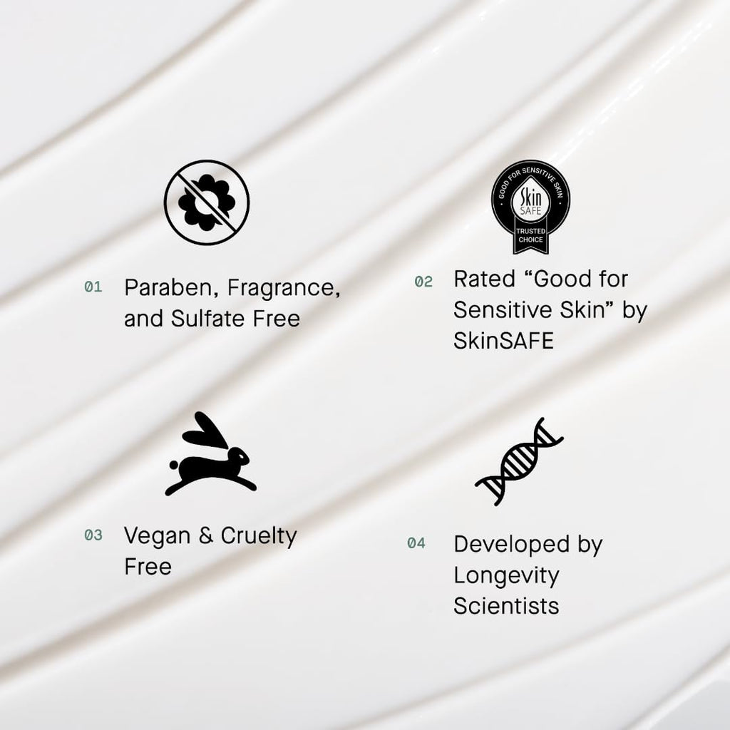 OneSkin FACE OS-01 Peptide Topical Supplement | Skin Longevity Age Reversal Moisturizer | Safe for Sensitive Skin, Fragrance-Free