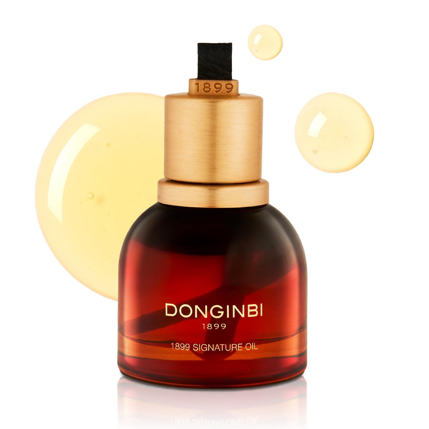 Donginbi 1899 Signature Oil - Skin Barrier Repair & Firming Face Oil for Women, Jojoba Seed Oil & Sweet Almond Oil for Sensitive Skin, Korean Red Ginseng Skin Care, 0.88 floz / 25ml