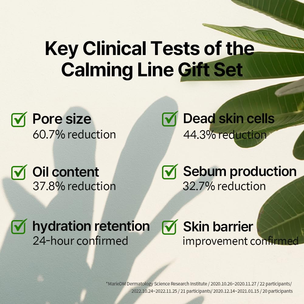 Pyunkang Yul Calming Line Gift Box Set-Korean Facial Skin Care Essential for Daily Moisturizing with Toner, Serum, Cream, Vegan & Cruelty Free Stocking Stuffer Christmas Holiday New Year gift set