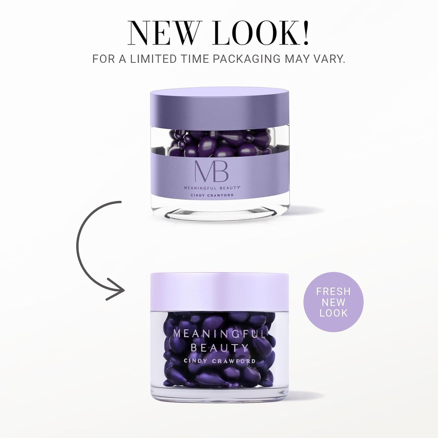 Meaningful Beauty Wrinkle Smoothing Capsules Advanced Formula With Hyaluronic Acid , 60 Count