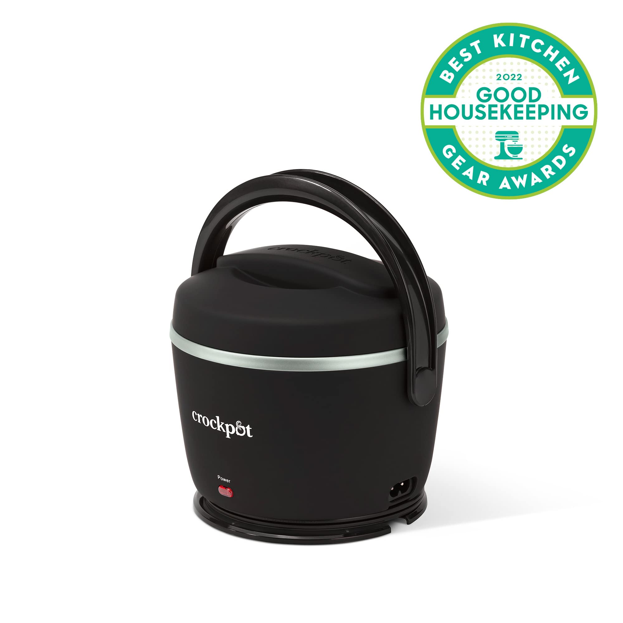 Crock-Pot 20-Ounce Electric Lunch Box, Portable Food Warmer, Blush Pink | Perfect for Travel, Car, On-the-Go | Spill-Free, Dishwasher-Safe