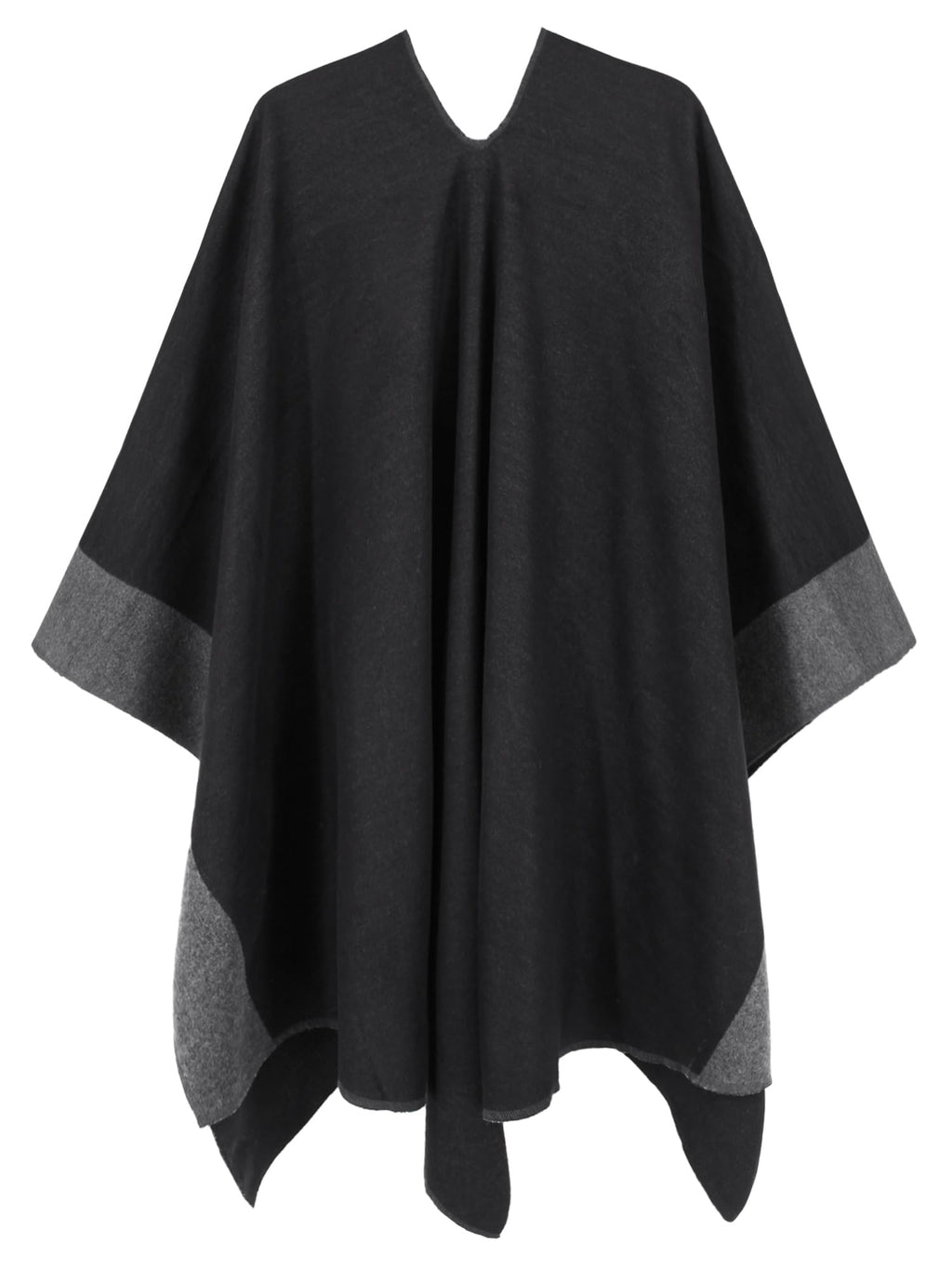 Moss Rose Women's Shawl Wrap Poncho Ruana Cape Open Front Cardigan Shawls for Fall Winter