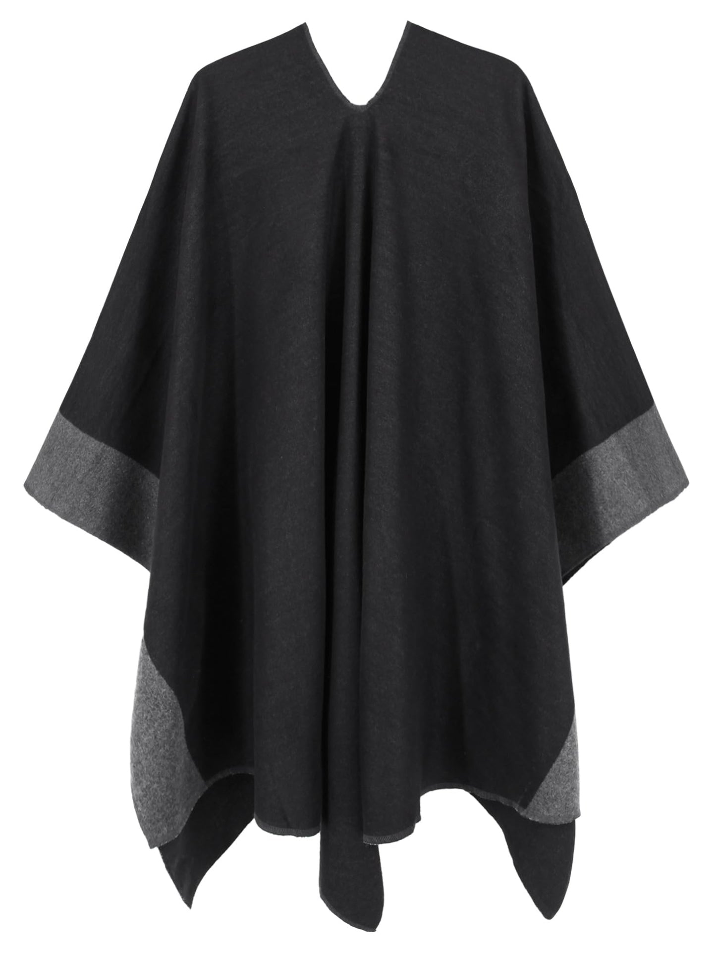 Moss Rose Women's Shawl Wrap Poncho Ruana Cape Open Front Cardigan Shawls for Fall Winter
