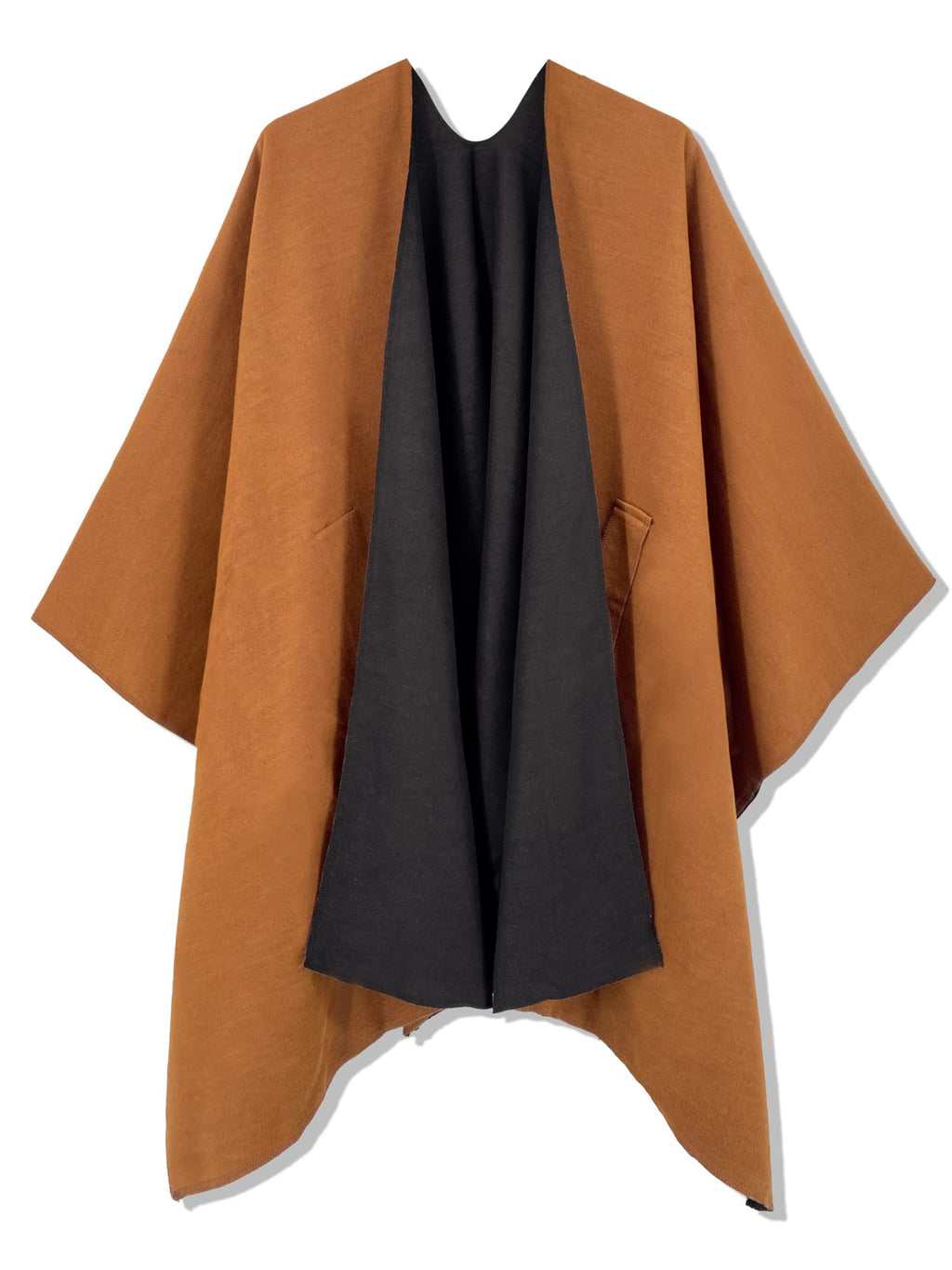 Moss Rose Women's Shawl Wrap Poncho Ruana Cape Open Front Cardigan Shawls for Fall Winter
