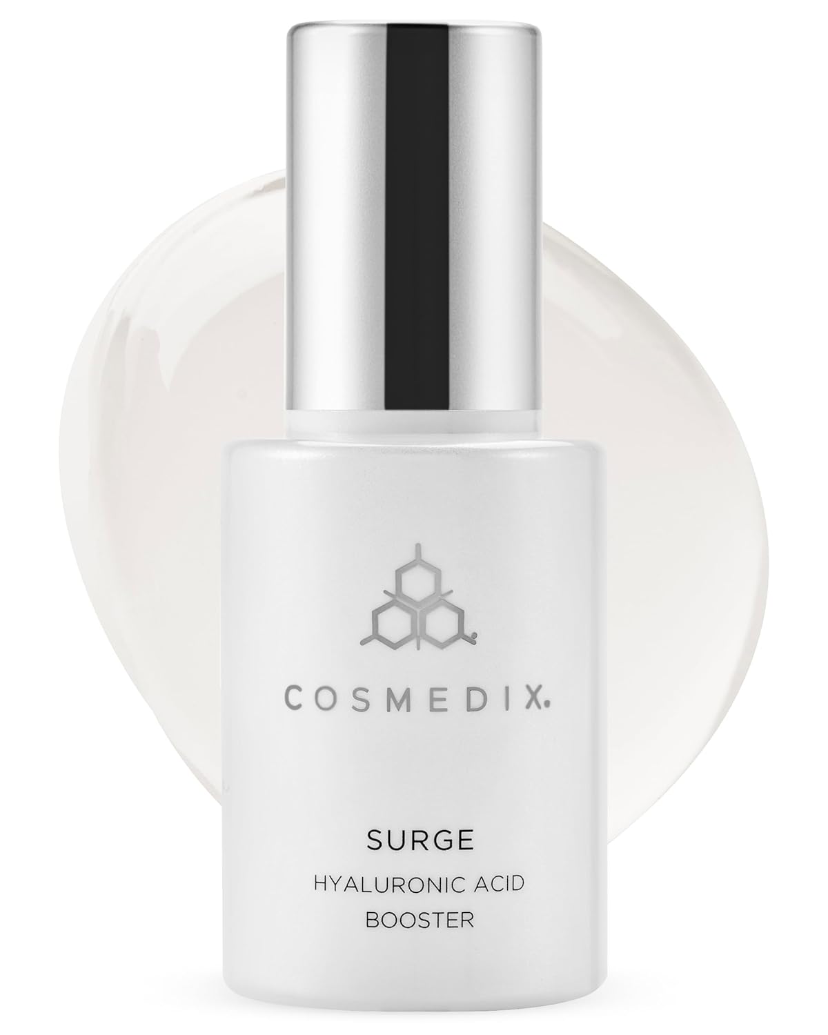 COSMEDIX Surge Hyaluronic Acid Booster for Face - Ultra Hydrating Face Serum with Vitamin C & Niacinamide Softens, Brightens & Moisturizes Skin - Facial Skin Care Product for Fine Lines & Wrinkles