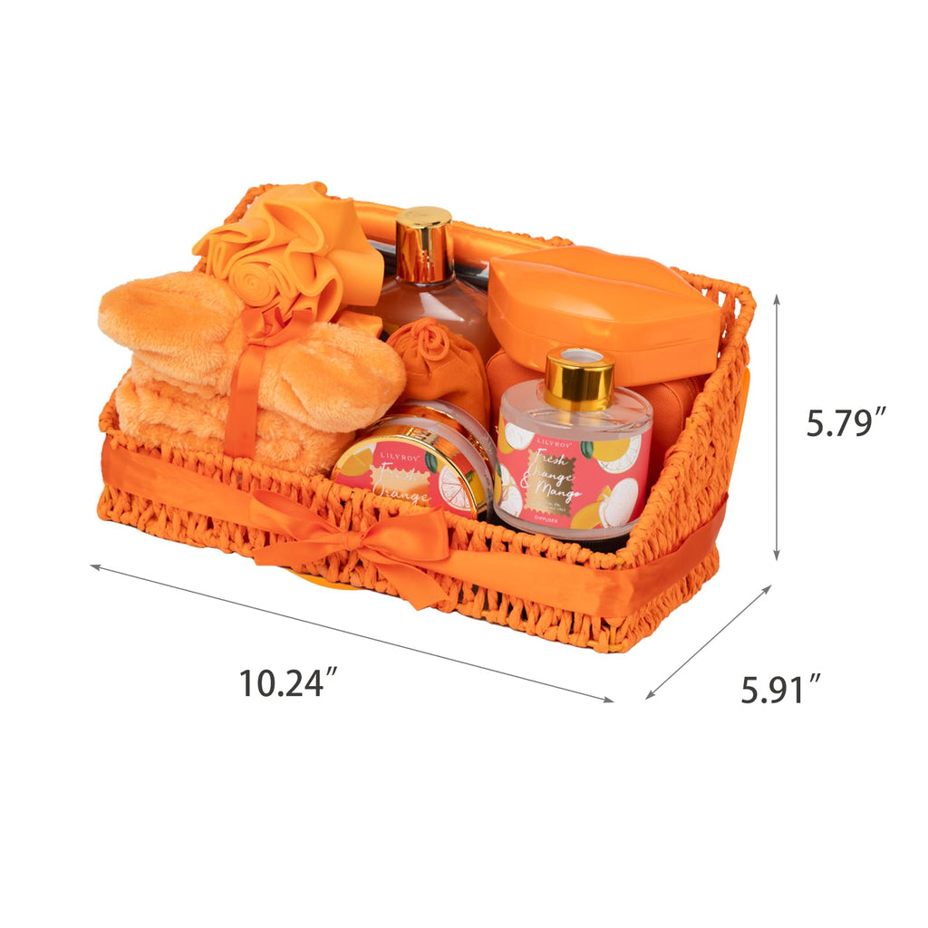 Christmas Gift Basket Set for Women - Ultimate 15-Piece Bath & Body Gift Set, Spa Gift Basket, Bath Collection | Birthday Gift, Mothers Day Gifts for Mom, Perfect Present for Her & Mom All Occasions