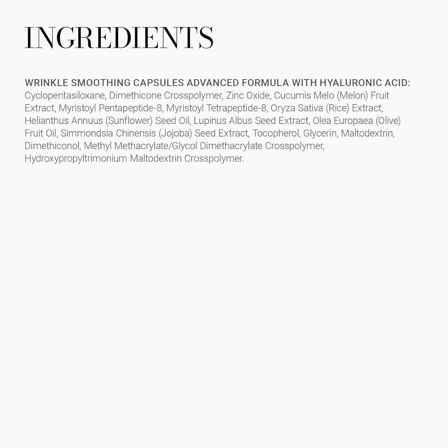Meaningful Beauty Wrinkle Smoothing Capsules Advanced Formula With Hyaluronic Acid , 60 Count