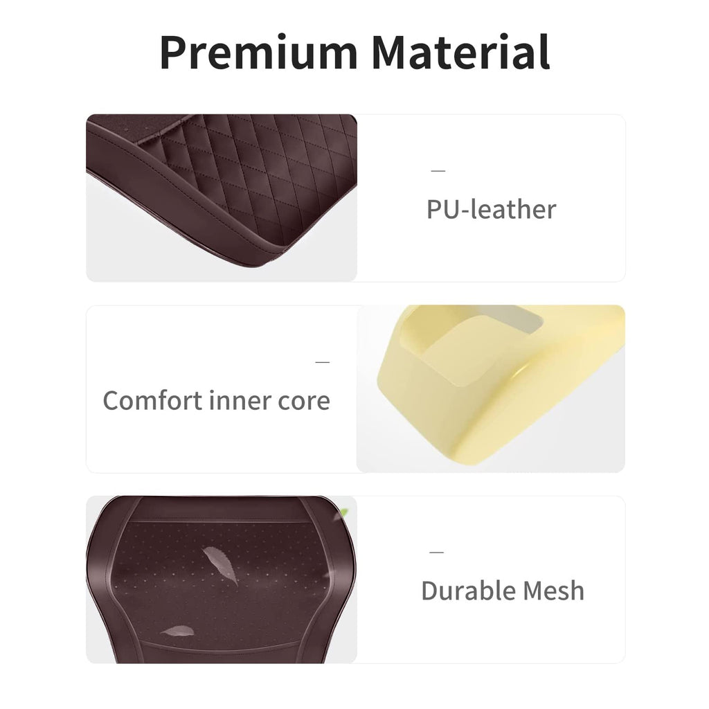 Boriwat Back Massager with Heat, 3D Kneading Massage Pillow for Back, Neck, Shoulder, Leg Pain Relief Deep Tissue, Gifts for Women Men Mom Dad