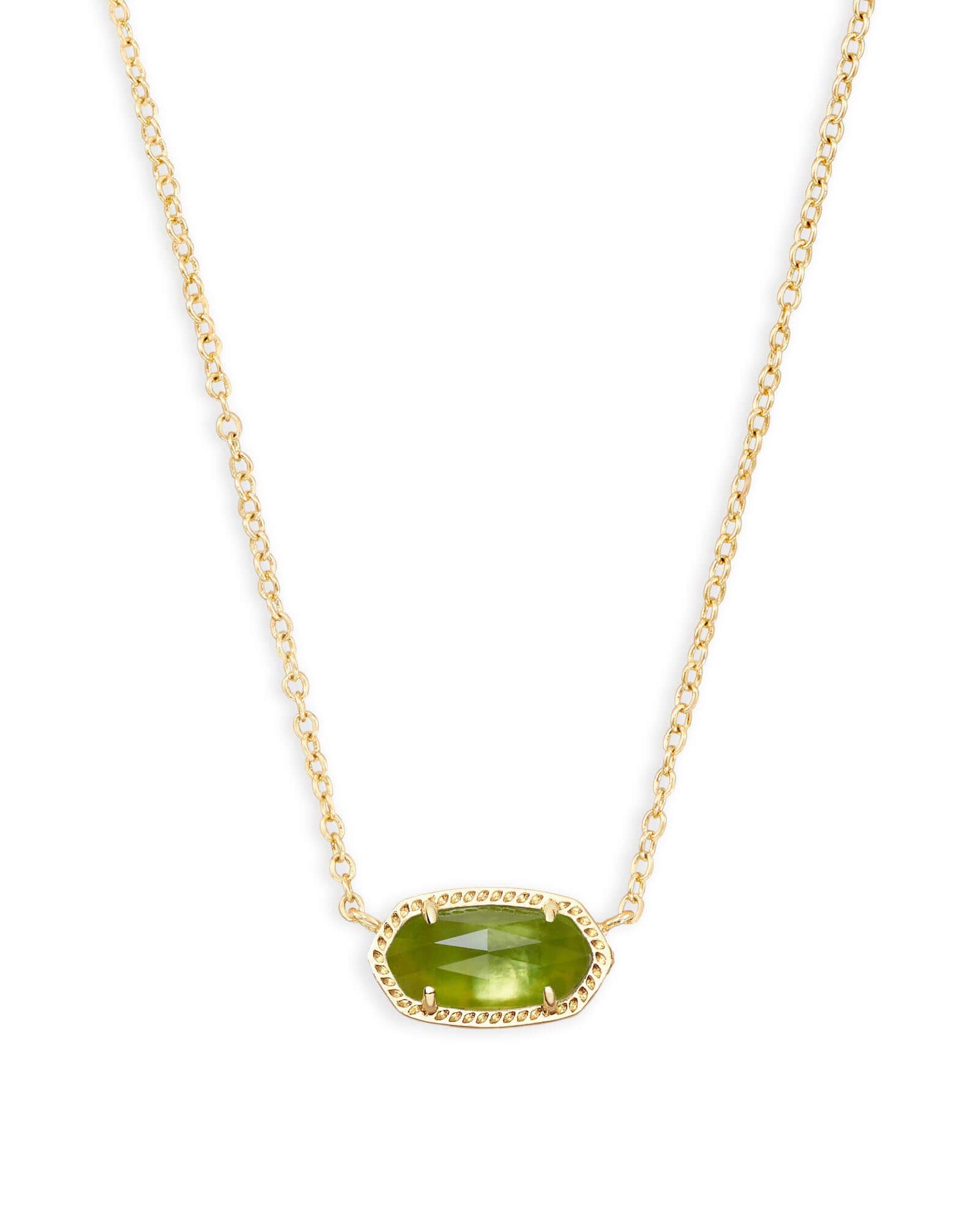 Kendra Scott Elisa Pendant Necklace for Women, Fashion Jewelry, 14k Gold-Plated