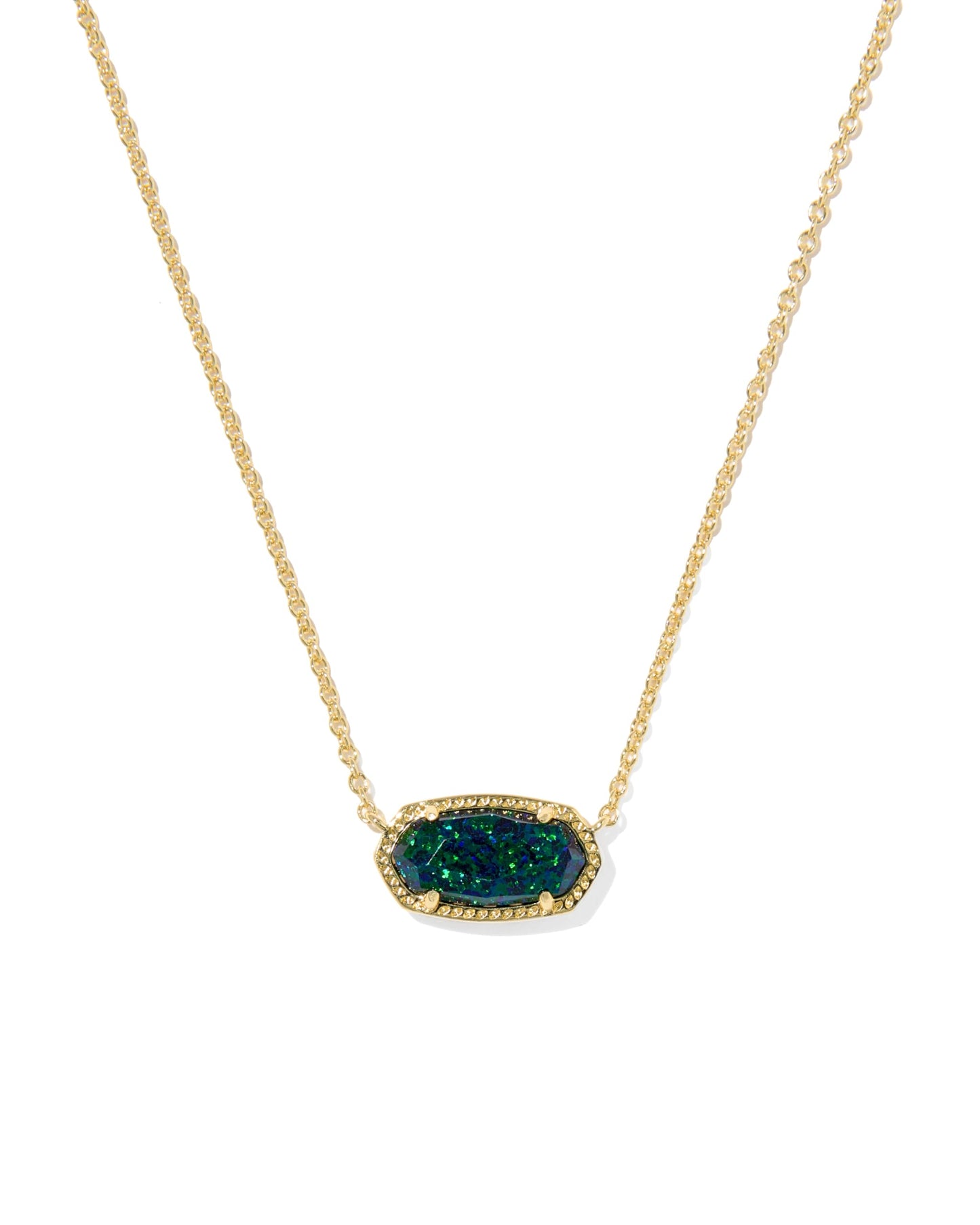 Kendra Scott Elisa Pendant Necklace for Women, Fashion Jewelry, 14k Gold-Plated