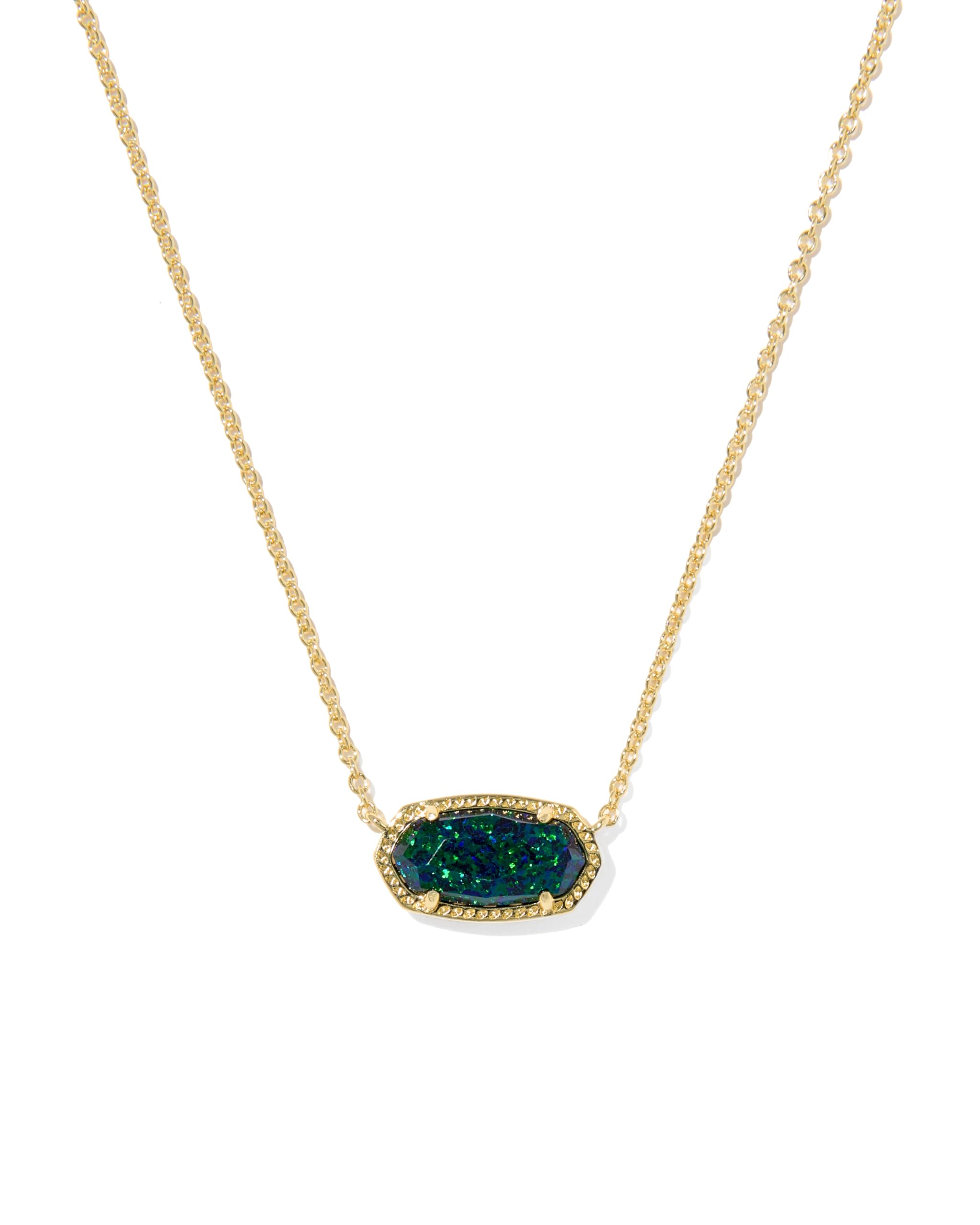 Kendra Scott Elisa Pendant Necklace for Women, Fashion Jewelry, 14k Gold-Plated