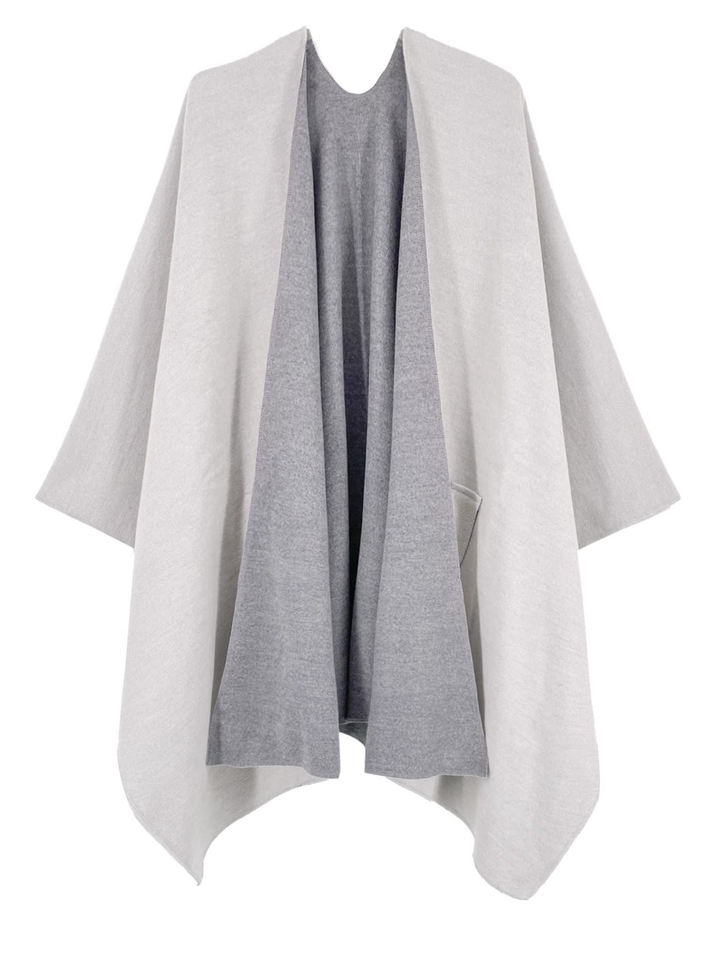 Moss Rose Women's Shawl Wrap Poncho Ruana Cape Open Front Cardigan Shawls for Fall Winter