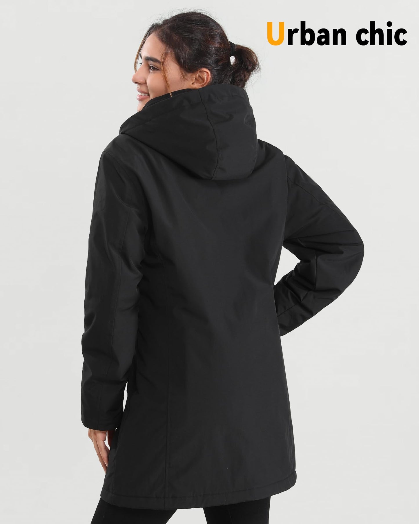 Graphene Women Heated Jacket 12V Fast Charge 18400mAh Large Capacity