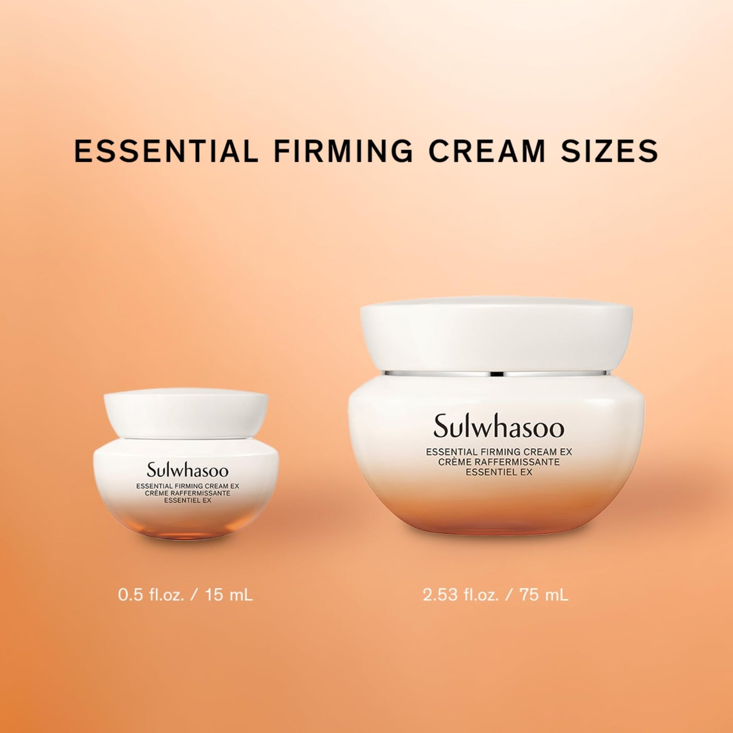 Sulwhasoo Essential Firming Cream EX - A hypoallergenic, whipped moisturizing cream that visibly improves firmness