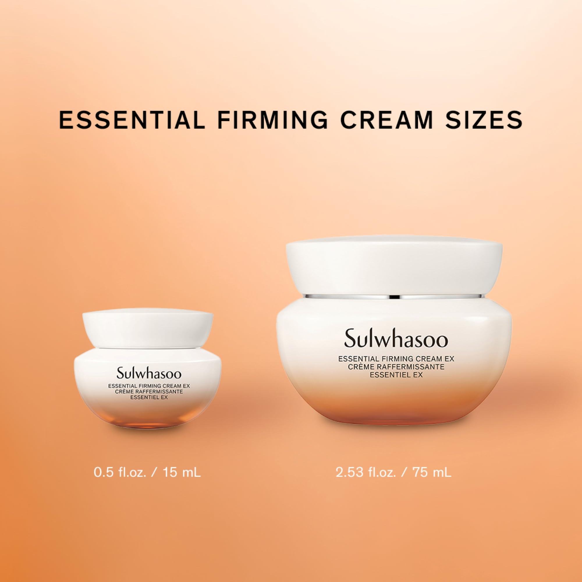 Sulwhasoo Essential Firming Cream EX - A hypoallergenic, whipped moisturizing cream that visibly improves firmness