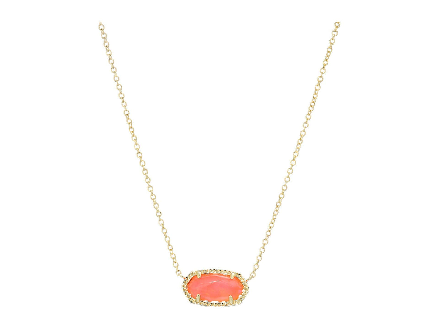 Kendra Scott Elisa Pendant Necklace for Women, Fashion Jewelry, 14k Gold-Plated
