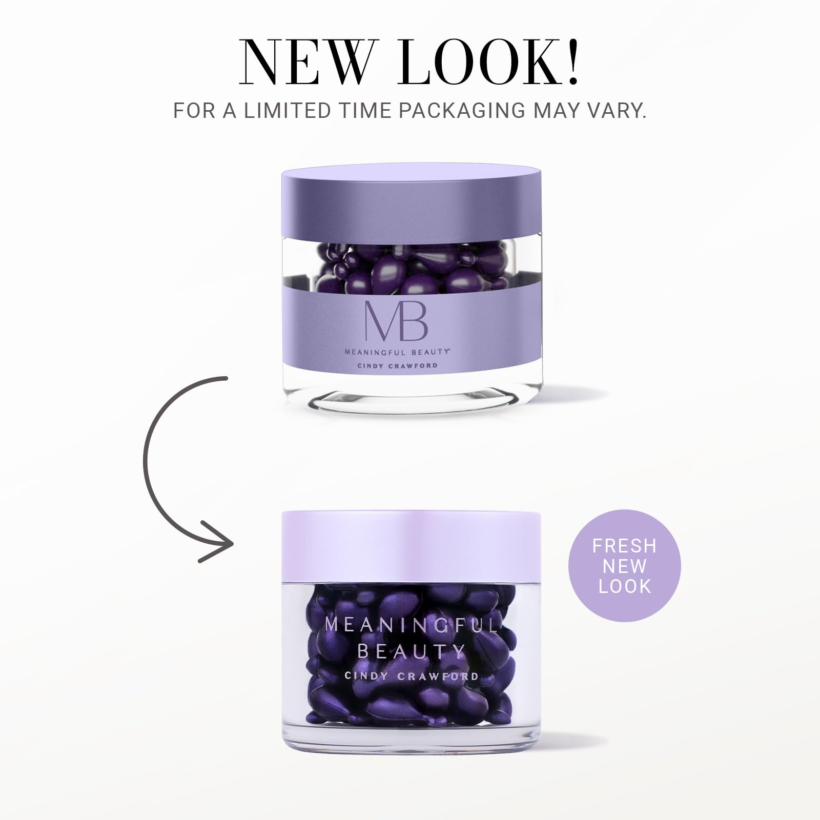 Meaningful Beauty Wrinkle Smoothing Capsules Advanced Formula With Hyaluronic Acid , 60 Count