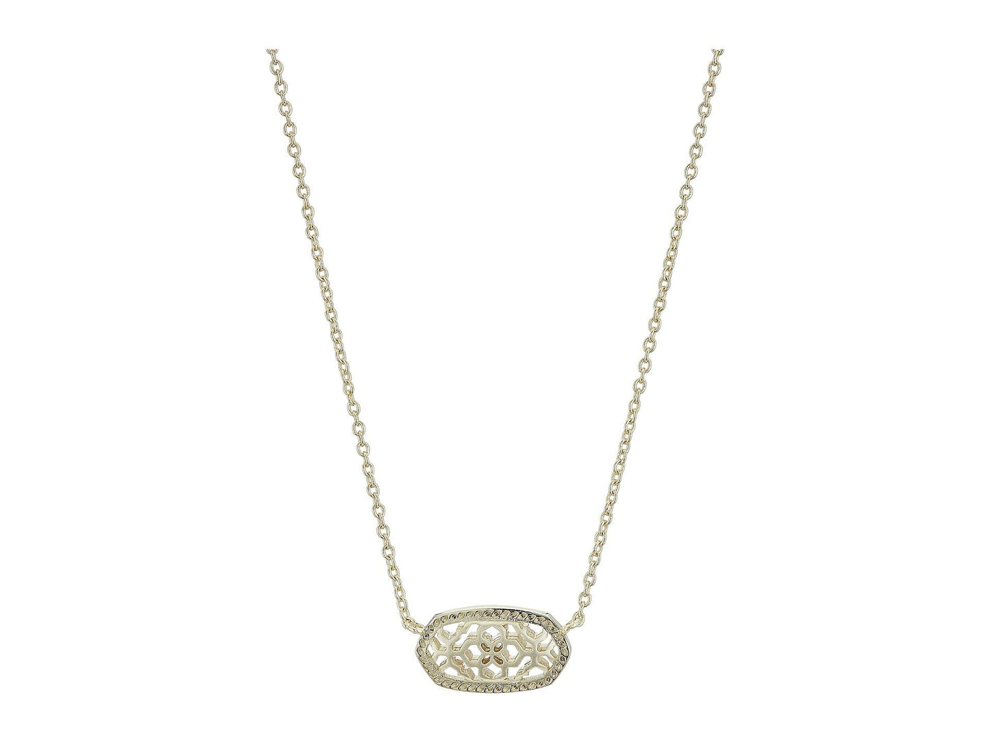 Kendra Scott Elisa Pendant Necklace for Women, Fashion Jewelry, 14k Gold-Plated