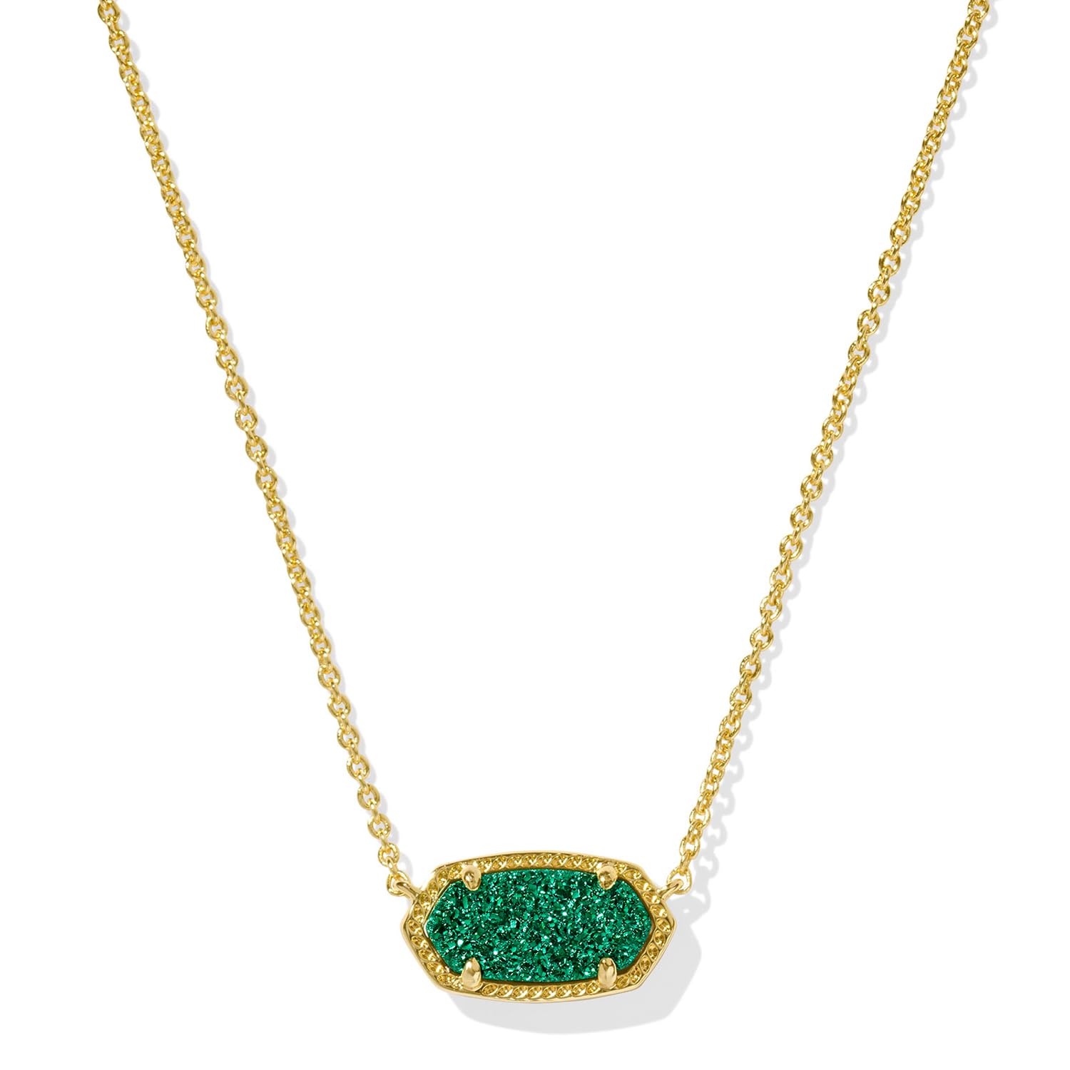 Kendra Scott Elisa Pendant Necklace for Women, Fashion Jewelry, 14k Gold-Plated