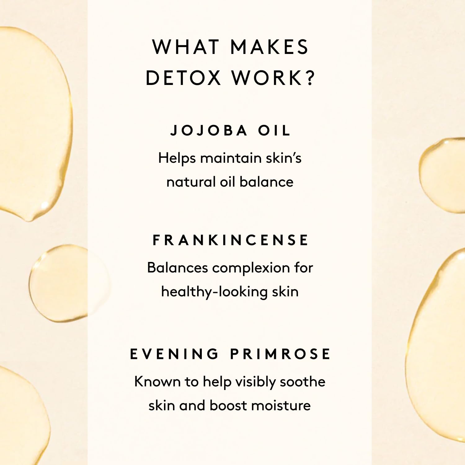 Naked & Thriving Detox Balancing Face Oil | Organic, Vegan, & Natural-Derived Skin Care | For Oily and Blemish-Prone Skin | with Jojoba, Primrose and Almond Oils f(1.18 oz/35 mL)