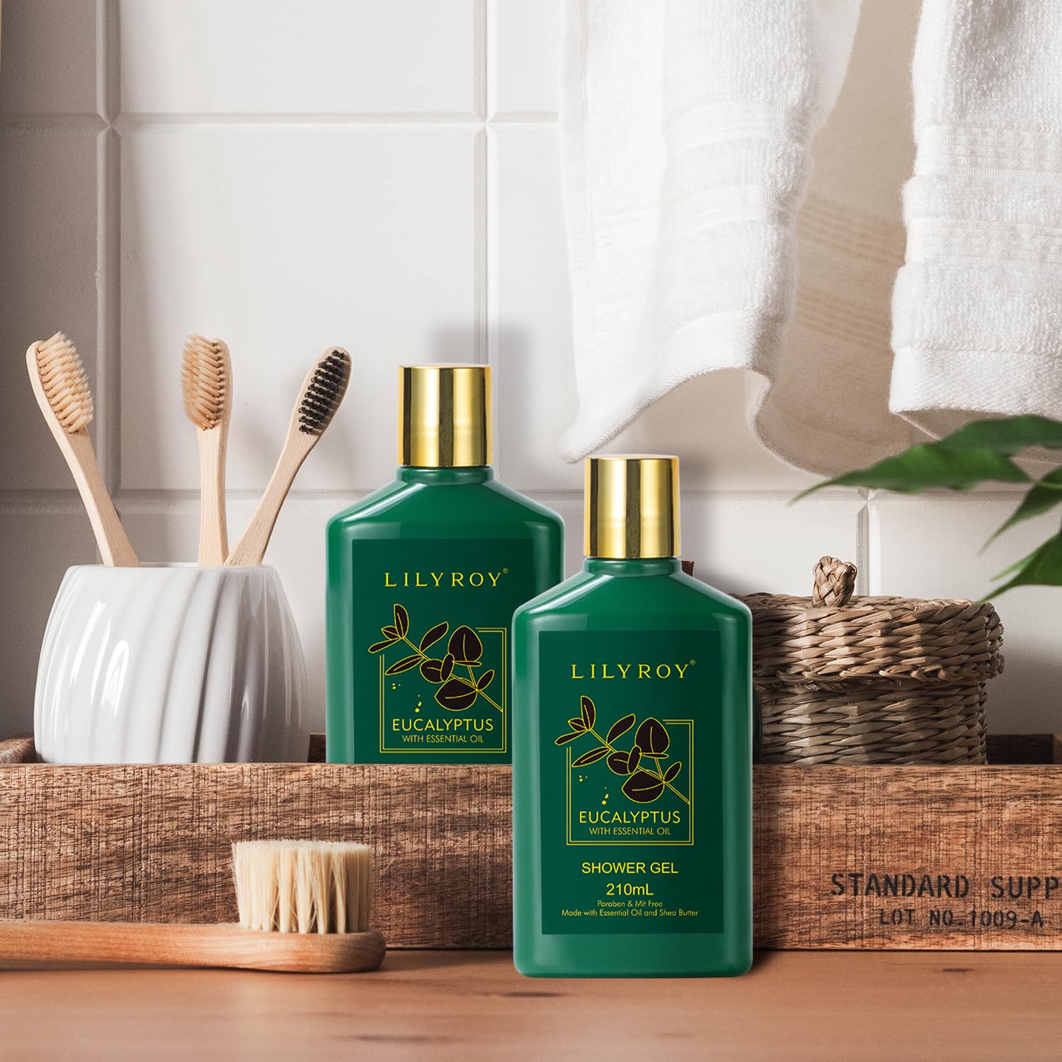 Christmas Gift Basket Set for Women - Ultimate 15-Piece Bath & Body Gift Set, Spa Gift Basket, Bath Collection | Birthday Gift, Mothers Day Gifts for Mom, Perfect Present for Her & Mom All Occasions