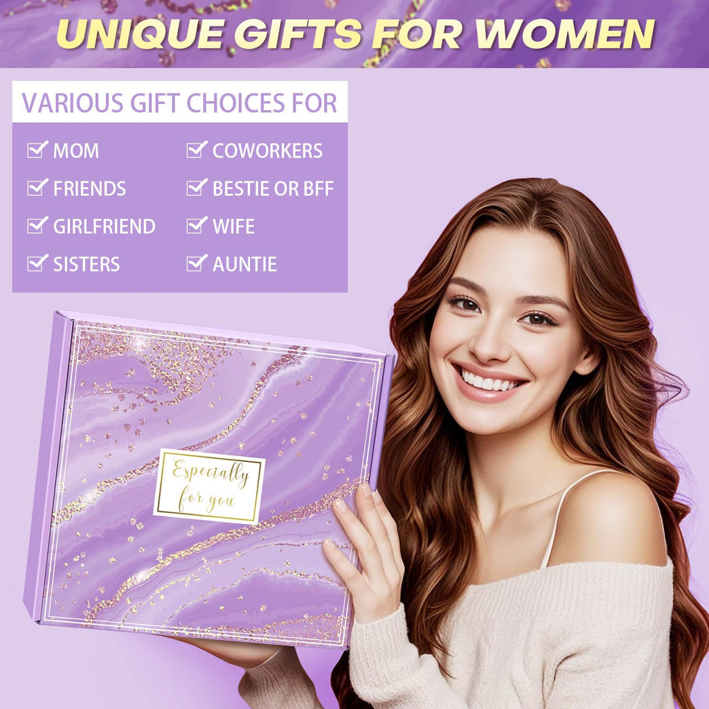 Happy Birthday Gifts for Women Self Care Gift, Relaxing Care Package Spa Gift Basket, Valentines Day, Mothers Day, Christmas, Birthday Gifts for Women Mom Her Friend Sister Wife