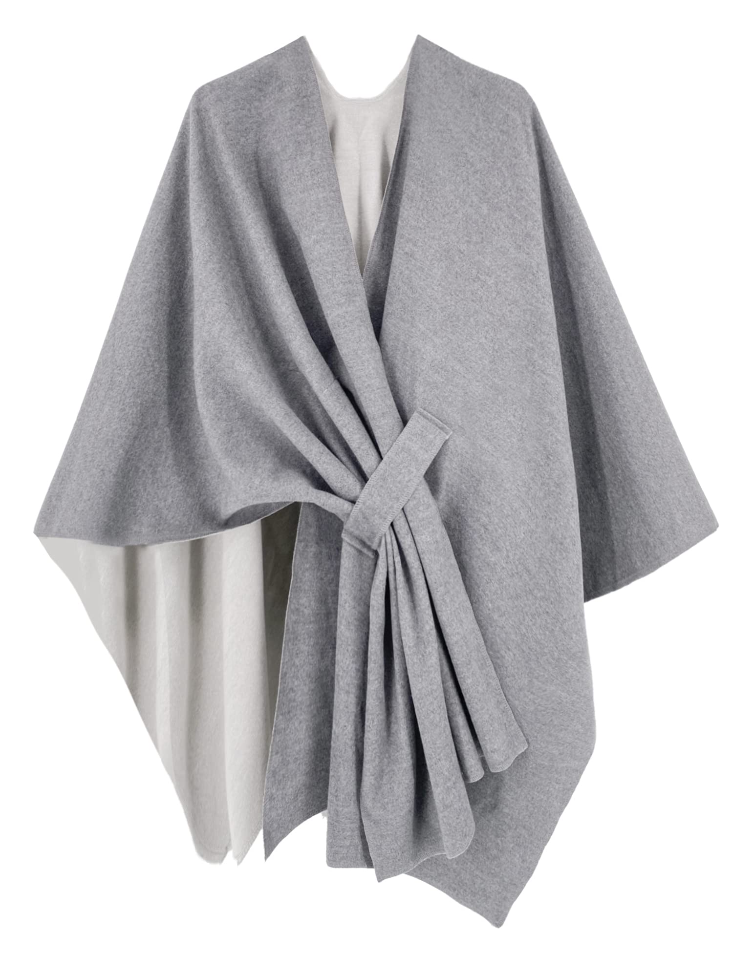 Moss Rose Women's Shawl Wrap Poncho Ruana Cape Open Front Cardigan Shawls for Fall Winter