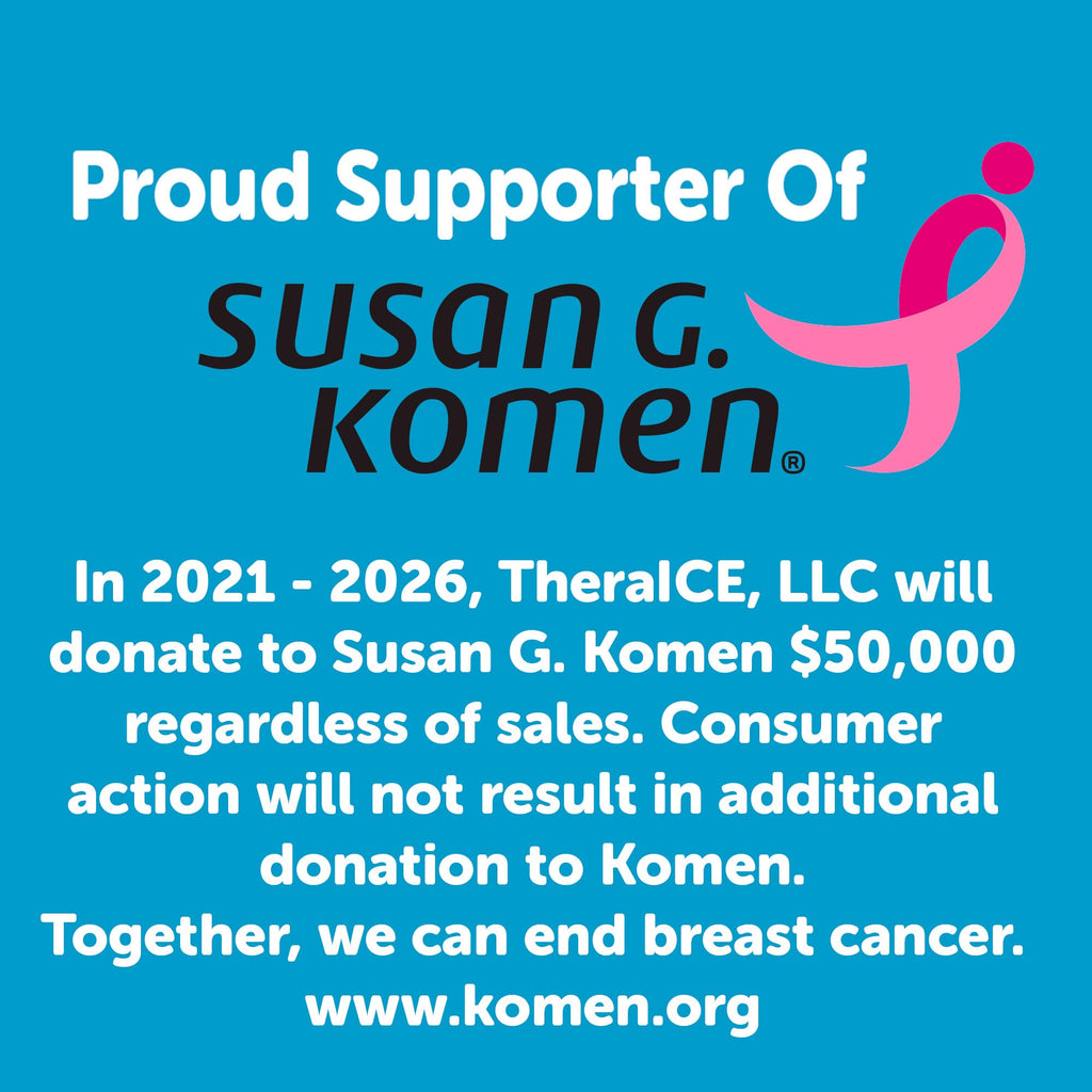 TheraICE Headache Relief Cap, Migraine Ice Pack Mask Products, Women Cooling Gel Hat, Face Cold Compress Head Wrap for Her Stress. Great Birthday Gift for Mom, Sister, Grandma, Girlfriend, & Teacher