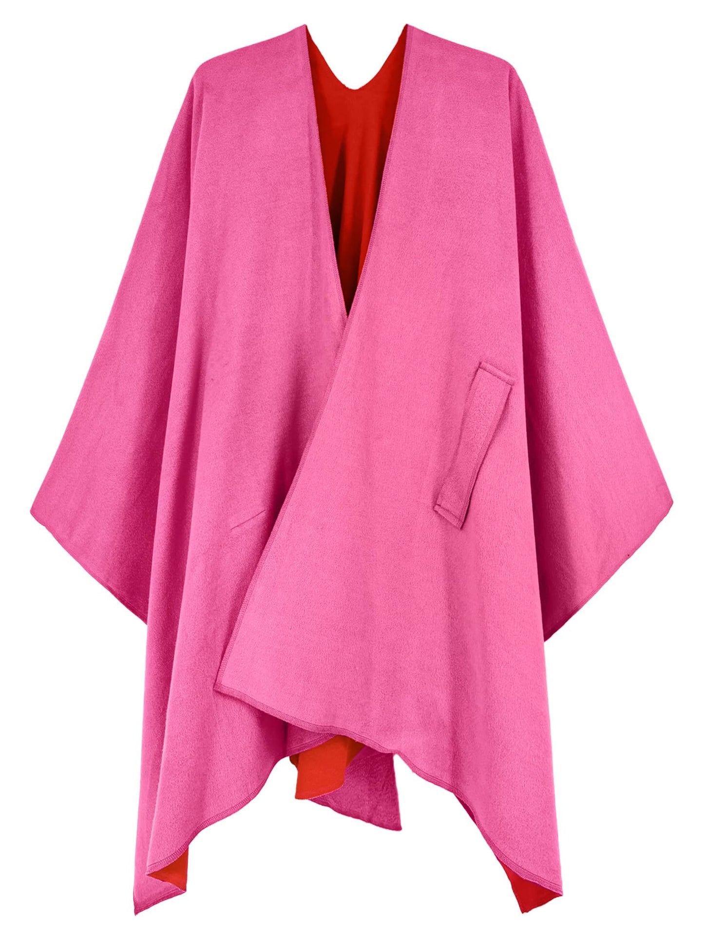 Moss Rose Women's Shawl Wrap Poncho Ruana Cape Open Front Cardigan Shawls for Fall Winter